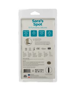 Sara'S Spot Rechargeable Bullet With Removable G-Spot Sleeve Teal