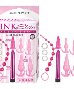 Pink Elite Collection Anal Play Kit Pink