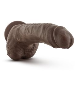 Coverboy The Mechanic Realistic 9 In. Dildo With Balls Brown
