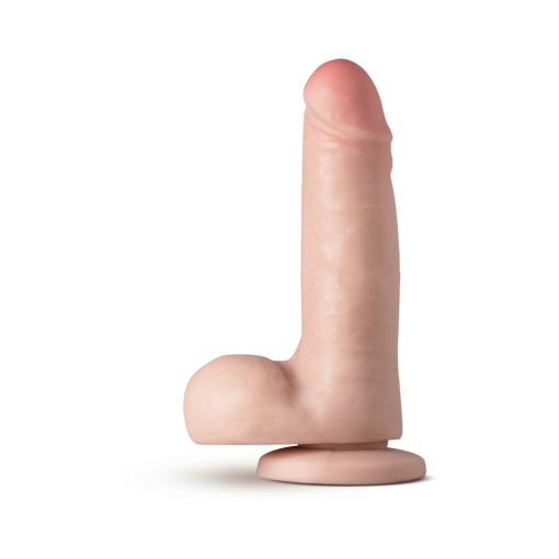 Loverboy K Pop Star Realistic 7.25 In. Dildo With Balls Beige - Image 2