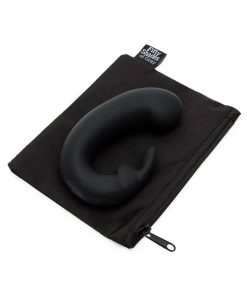 Fifty Shades Of Grey Sensation Rechargeable Silicone G-Spot Rabbit Vibrator Black