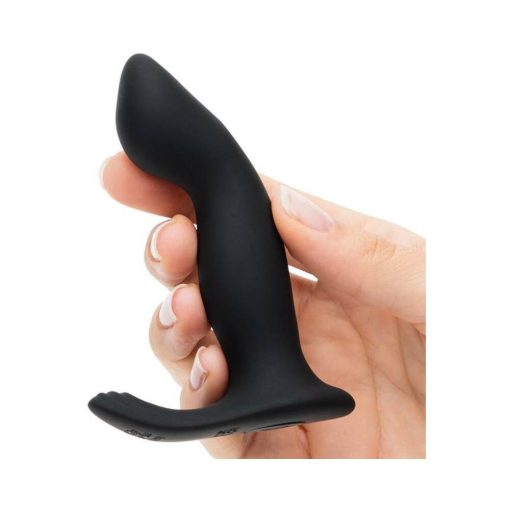Fifty Shades Of Grey Sensation Rechargeable Silicone Vibrating Prostate Massager Black