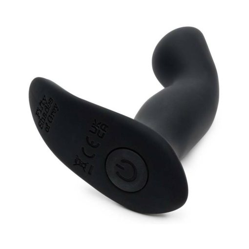 Fifty Shades Of Grey Sensation Rechargeable Silicone Vibrating Prostate Massager Black - Image 4