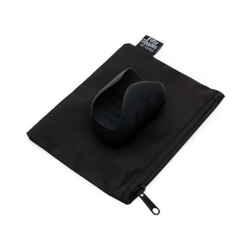 Fifty Shades Of Grey Sensation Rechargeable Silicone Vibrating Pleasure Stroker Black - Image 6