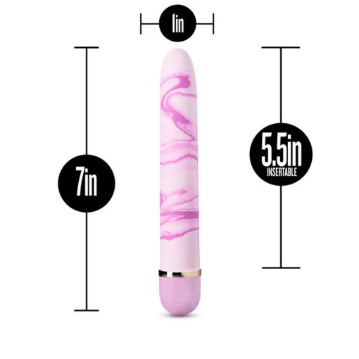 The Collection Strawberry Fields Slimline Vibrator Pink - Image 7