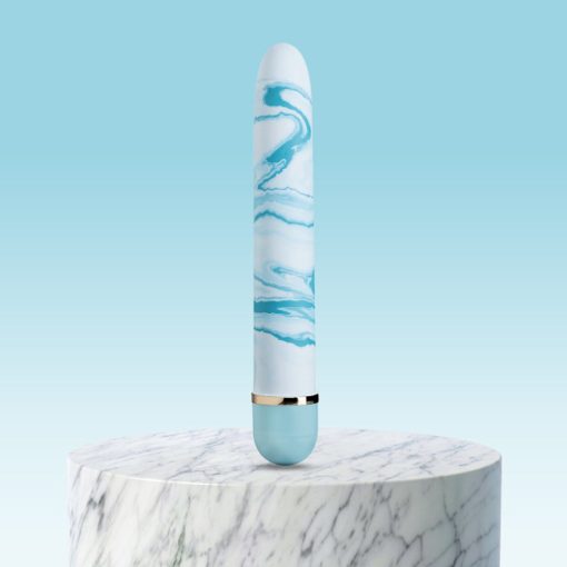 The Collection Blueberry Haze Slimline Vibrator Blue - Image 7