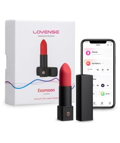 Lovense Exomoon Bluetooth Mini Lipstick Vibrator