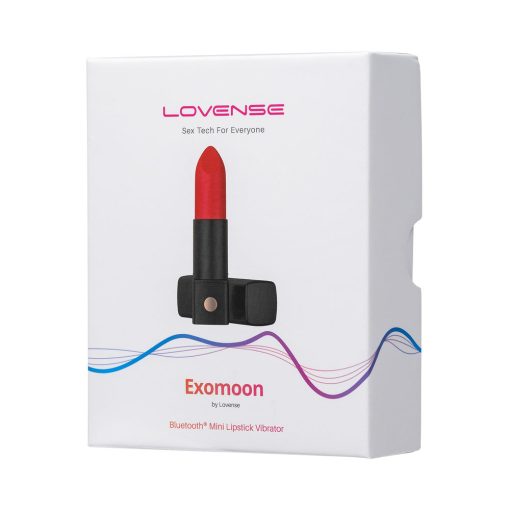 Lovense Exomoon Bluetooth Mini Lipstick Vibrator - Image 3