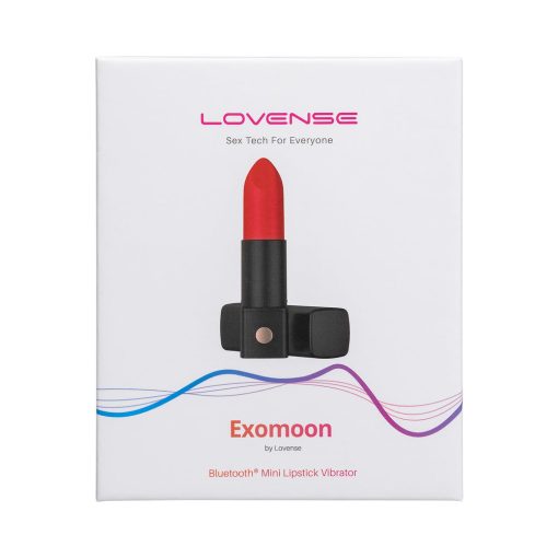 Lovense Exomoon Bluetooth Mini Lipstick Vibrator - Image 4