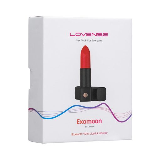 Lovense Exomoon Bluetooth Mini Lipstick Vibrator - Image 5