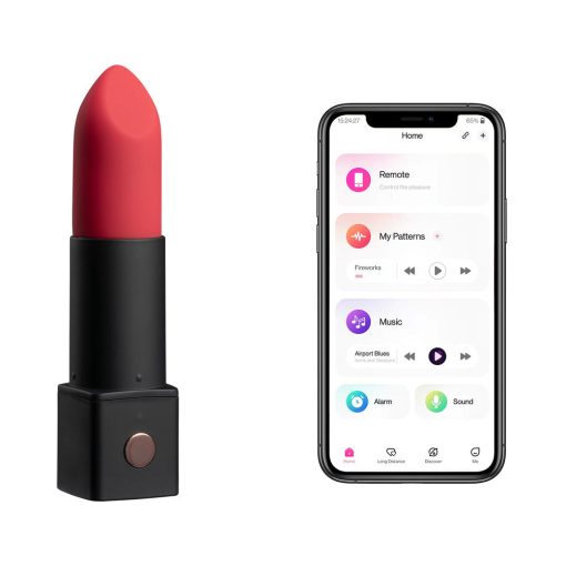 Lovense Exomoon Bluetooth Mini Lipstick Vibrator - Image 9