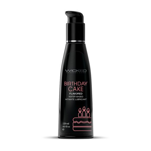 Wicked Aqua Birthday Cake Water-Based Lubricant 4 Oz.