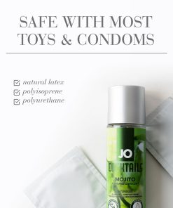 Jo Cocktails Mojito Flavored Water-Based Lubricant 2 Oz.