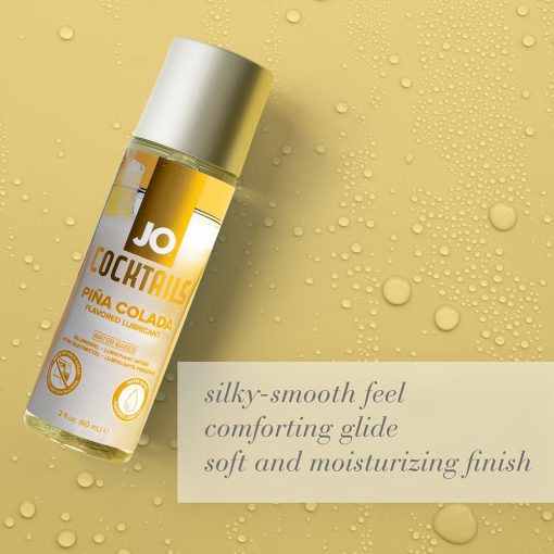 Jo Cocktails Pina Colada Flavored Water-Based Lubricant 2 Oz. - Image 5