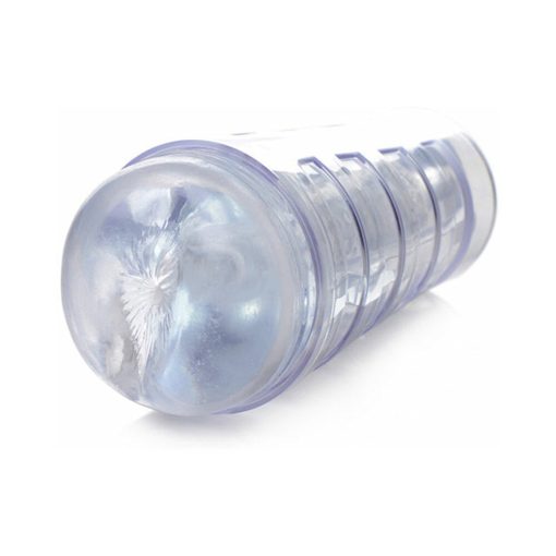 Curve Toys Mistress Brianna Diamond Deluxe Clear Ass Stroker - Image 4
