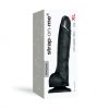 Strap-On-Me Realistic Collection Soft Realistic Dildo Black Xl