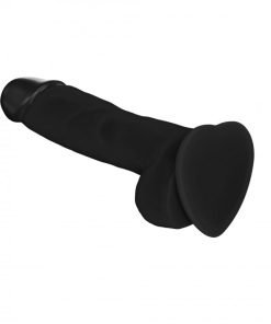 Strap-On-Me Realistic Collection Soft Realistic Dildo Black Xl