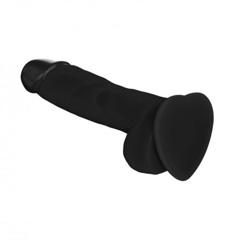 Strap-On-Me Realistic Collection Soft Realistic Dildo Black Xl - Image 3