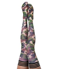 Kixies Alex Camouflage Thigh-High Size A