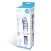 Glas 11 In. Realistic Double Ended Glass Dildo With Handle