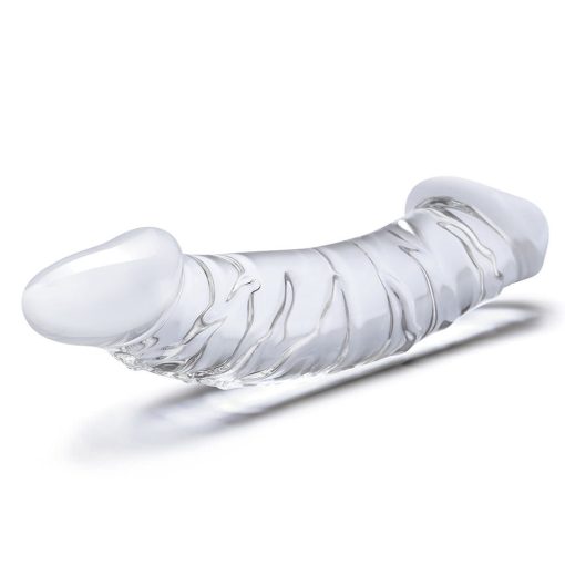 Glas 10.5 In. Girthy Realistic Glass Double Dong Dildo - Image 4