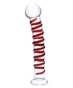 Glas 10 In. Mr. Swirly Glass Dildo