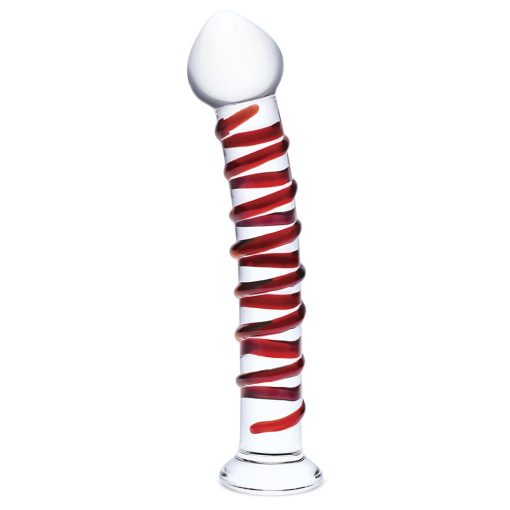 Glas 10 In. Mr. Swirly Glass Dildo - Image 3