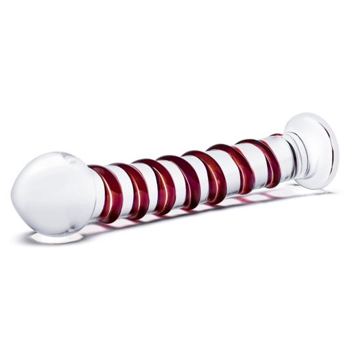 Glas 10 In. Mr. Swirly Glass Dildo - Image 4