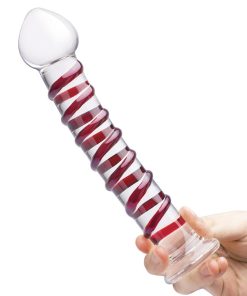 Glas 10 In. Mr. Swirly Glass Dildo