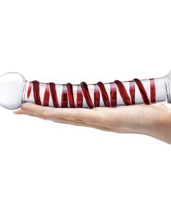Glas 10 In. Mr. Swirly Glass Dildo