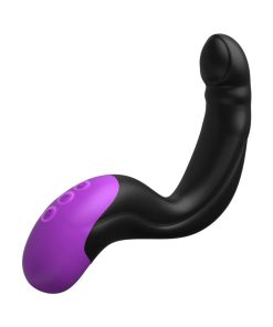 Anal Fantasy Elite Collection Rechargeable Silicone Hyper-Pulse P-Spot Massager Black