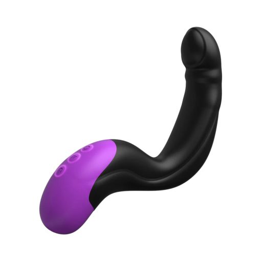 Anal Fantasy Elite Collection Rechargeable Silicone Hyper-Pulse P-Spot Massager Black - Image 2