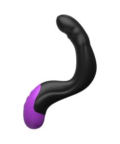 Anal Fantasy Elite Collection Rechargeable Silicone Hyper-Pulse P-Spot Massager Black