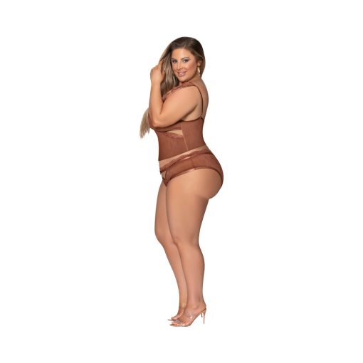 Magic Silk Caramel Kiss Cami & Boyshort Caramel Queen Size - Image 2