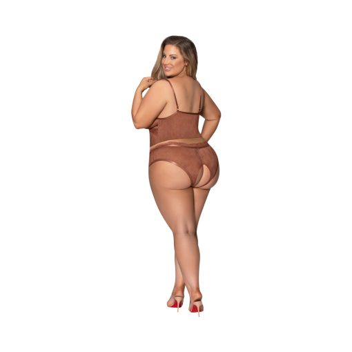 Magic Silk Caramel Kiss Cami & Boyshort Caramel Queen Size - Image 3