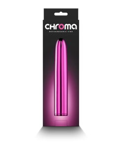 Chroma Rechargeable Vibe 7 In. Pink