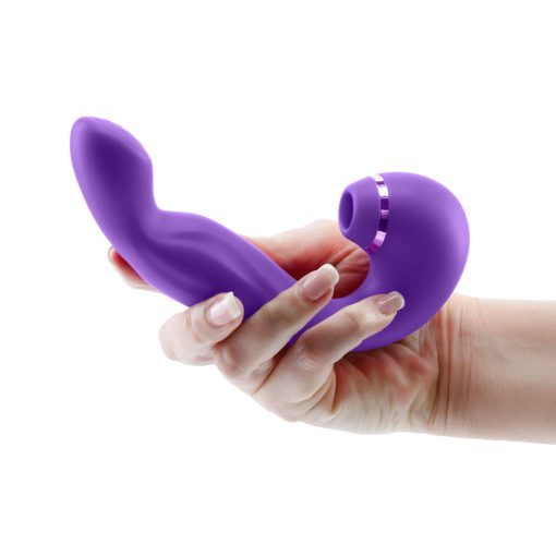 Inya Symphony Rechargeable Vibe With Suction Purple - Image 3