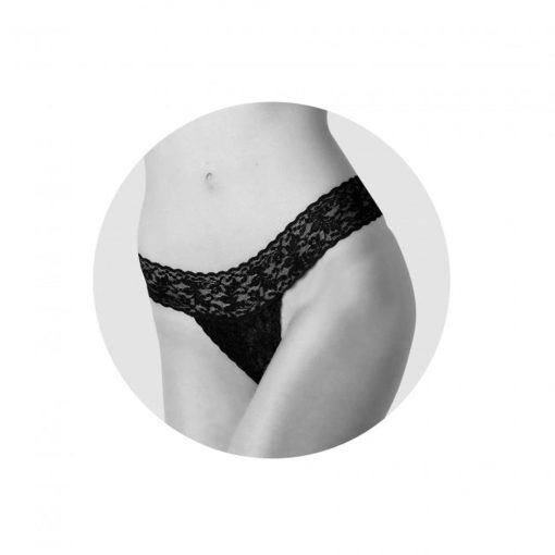 Love To Love Secret Panty 2 Rechargeable Vibrating Panty Set With Remote Black Onyx (Box) - Image 5