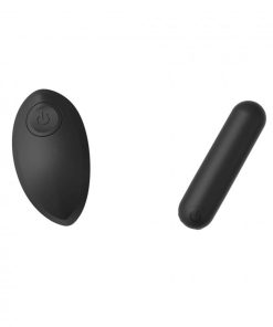 Love To Love Secret Panty 2 Rechargeable Vibrating Panty Set With Remote Black Onyx (Box)