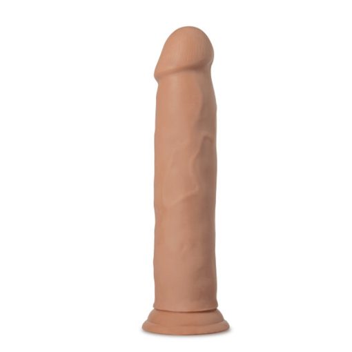 Au Naturel Carlos 9 In. Posable Dual Density Dildo Tan - Image 2
