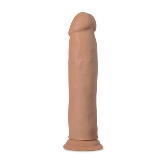 Au Naturel Carlos 9 In. Posable Dual Density Dildo Tan - Image 3