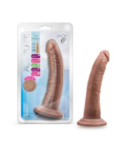 Au Naturel Jack 7 In. Posable Dual Density Dildo Tan
