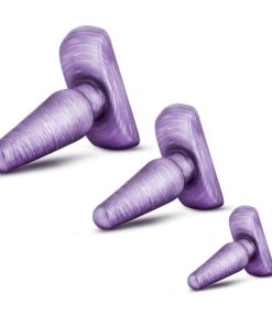 B Yours 3-Piece Anal Trainer Kit Purple Swirl