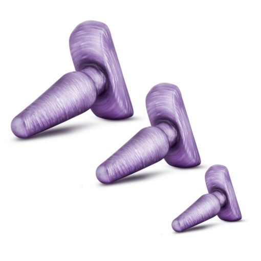 B Yours 3-Piece Anal Trainer Kit Purple Swirl - Image 3