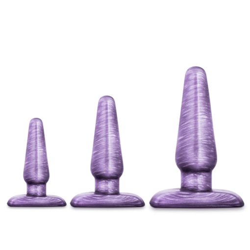 B Yours 3-Piece Anal Trainer Kit Purple Swirl - Image 4