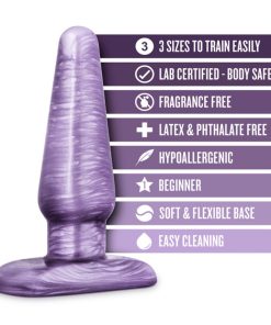 B Yours 3-Piece Anal Trainer Kit Purple Swirl