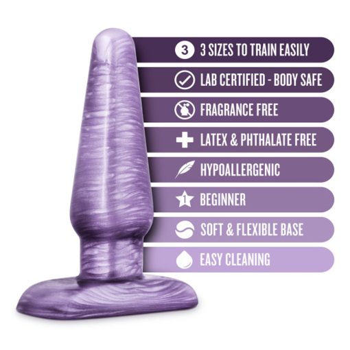B Yours 3-Piece Anal Trainer Kit Purple Swirl - Image 7