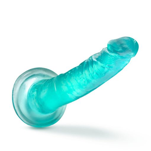 B Yours Plus Lust N' Thrust 7 In. Dildo Teal - Image 2