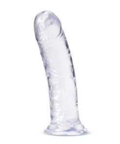 B Yours Plus Roar N' Ride 8 In. Dildo Clear