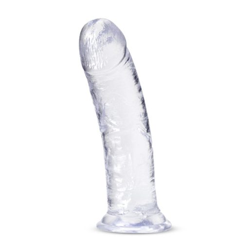 B Yours Plus Roar N' Ride 8 In. Dildo Clear - Image 2